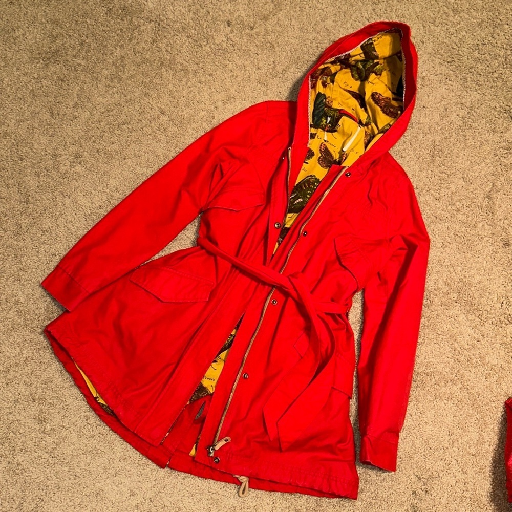 Anthropologie Daughters of Liberation Red Jacket
